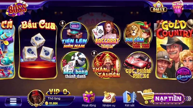 Sân chơi đầu tư hệ thống game cược cực khủng cho bạn trải nghiệm